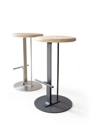 Scaune - Scaun bar minimalist „Spine”