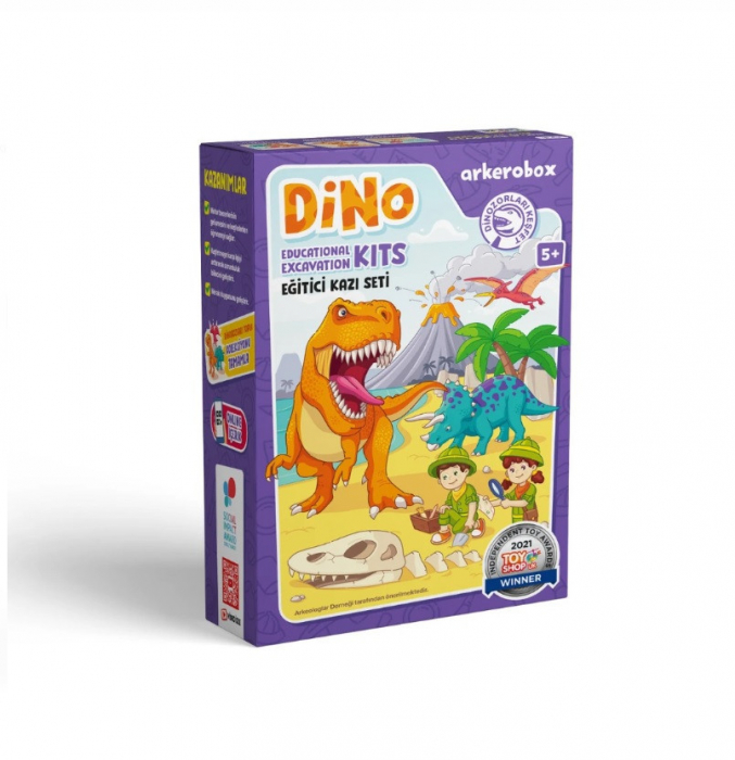 Arkerobox - set arheologic educational si puzzle 3d, dino - imagine produs HeiBebe.ro [2]