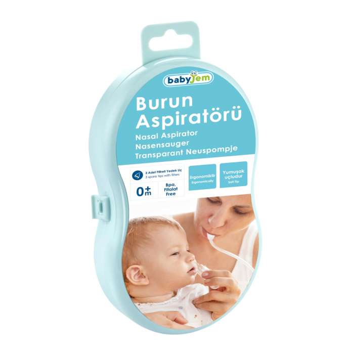 Aspirator nazal manual cu filtru baby clean - imagine produs HeiBebe.ro [8]