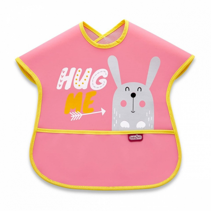 Baveta babyjem cu buzunar poly large bib - imagine produs HeiBebe.ro [3]