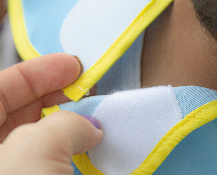 Baveta babyjem cu buzunar poly large bib - imagine produs HeiBebe.ro [7]