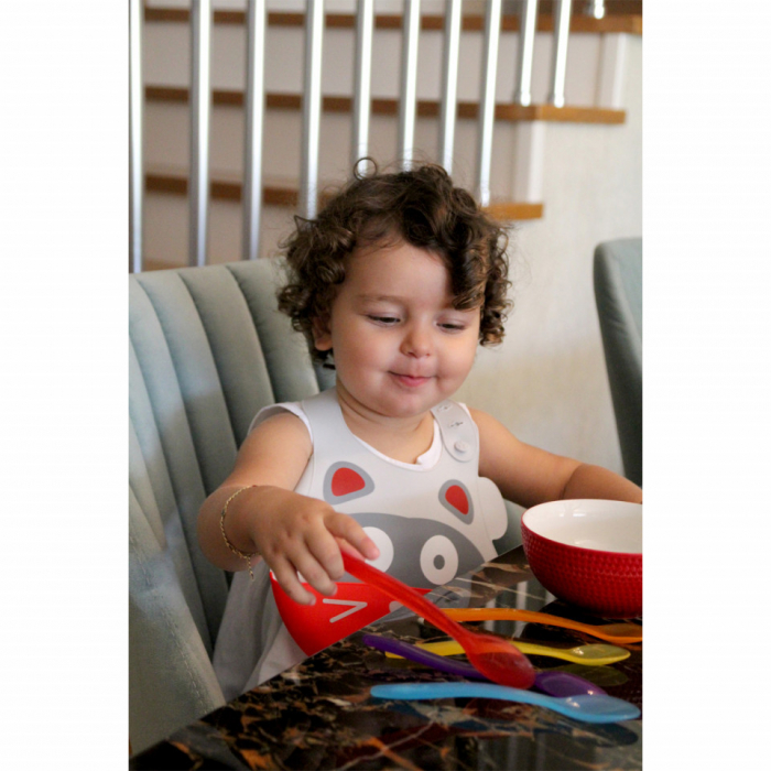 Baveta babyjem din silicon soft baby bib - imagine produs HeiBebe.ro [7]