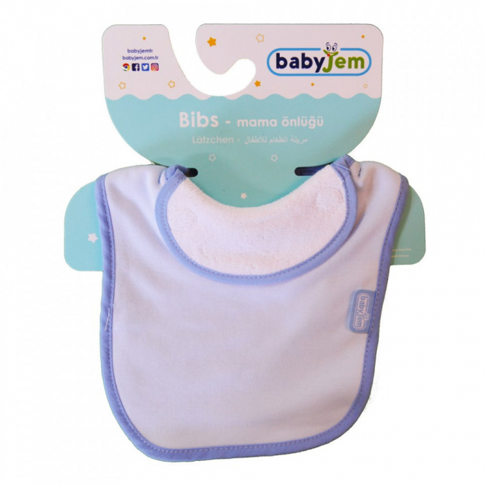 Baveta captusita din bumbac babyjem - imagine produs HeiBebe.ro [3]