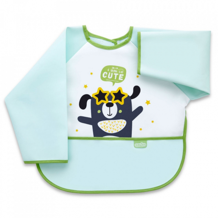 Baveta cu maneci si buzunar babyjem polly bib - imagine produs HeiBebe.ro [3]