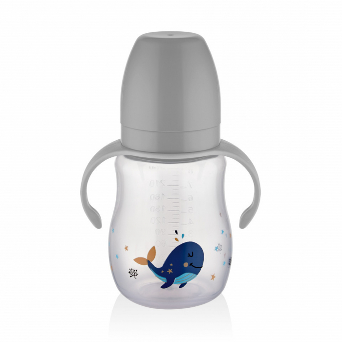 Biberon cu toarte si tetina din silicon babyjem - imagine produs HeiBebe.ro [3]