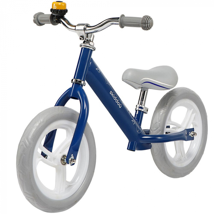 Bicicleta fara pedale nils, skiddou, denim, bleumarin - imagine produs HeiBebe.ro [1]