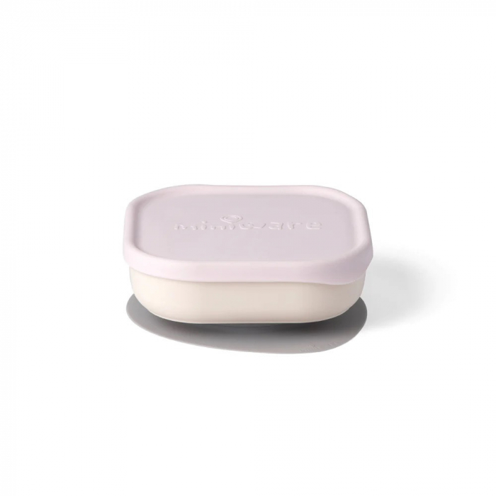 Bol pentru hrana bebelusi miniware snack bowl, 100% din materiale naturale biodegradabile, vanilla/cotton candy - imagine produs HeiBebe.ro [3]