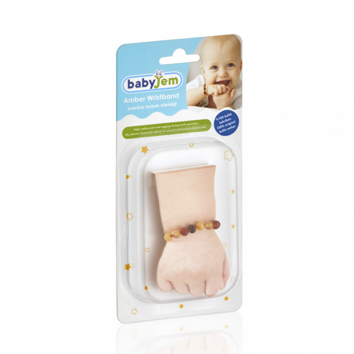 Bratara din chihlimbar pentru bebelusi babyjem - imagine produs HeiBebe.ro [4]