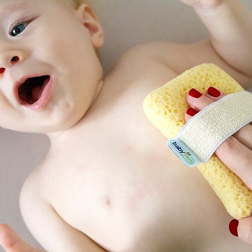 Burete tip manusa cu buzunar interior pentru sapun glove baby babyjem - imagine produs HeiBebe.ro [8]