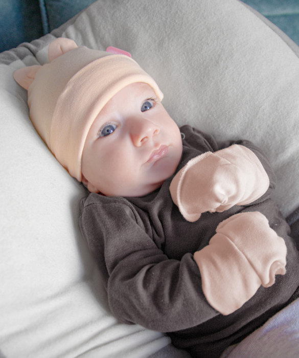 Caciulita nou nascut babyjem newborn - imagine produs HeiBebe.ro [2]