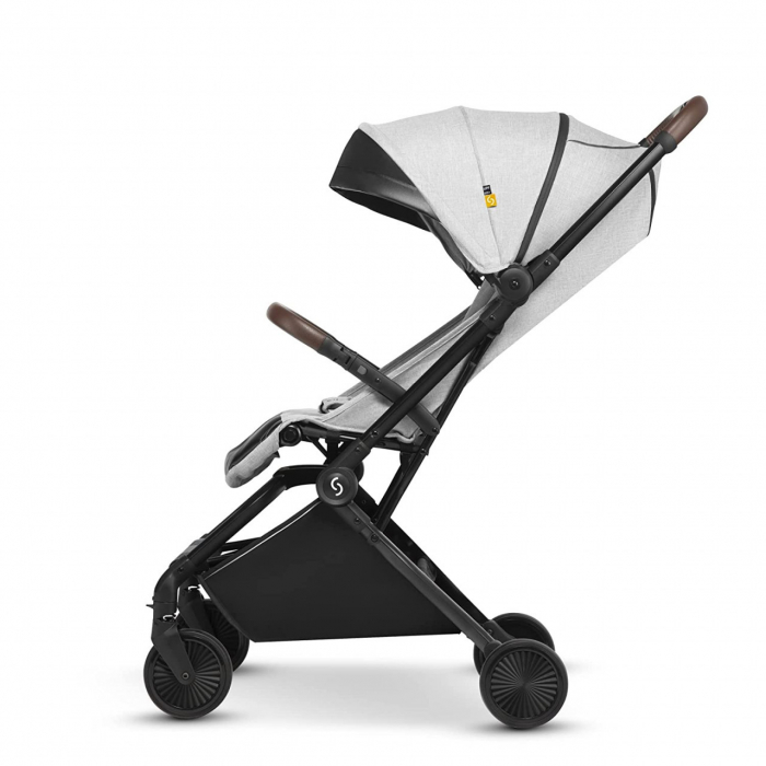 Carucior sport pliabil skiddou espoo+ normandic dream, ultracompact pentru calatorii, gri - imagine produs HeiBebe.ro [3]