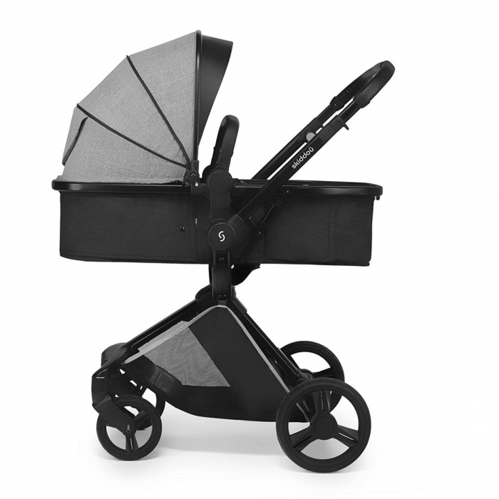 Carucior transformabil 2 in 1 skiddou nasjo normandic dream, gri - imagine produs HeiBebe.ro [11]