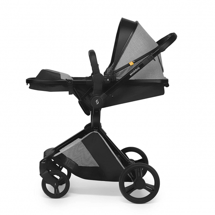 Carucior transformabil 2 in 1 skiddou nasjo normandic dream, gri - imagine produs HeiBebe.ro [9]