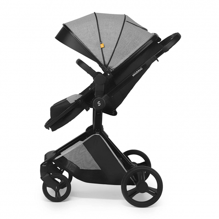Carucior transformabil 2 in 1 skiddou nasjo normandic dream, gri - imagine produs HeiBebe.ro [10]