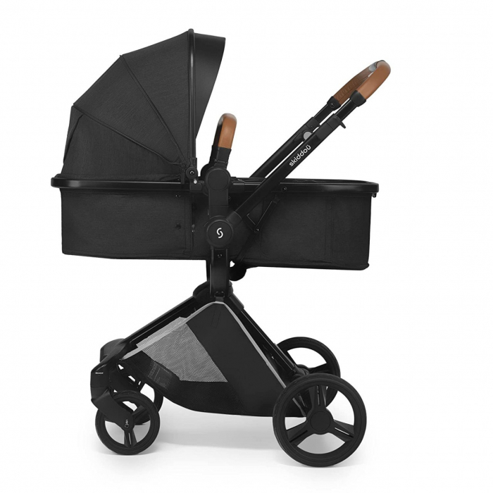 Carucior transformabil 2 in 1 skiddou nasjo onyx, negru - imagine produs HeiBebe.ro [10]
