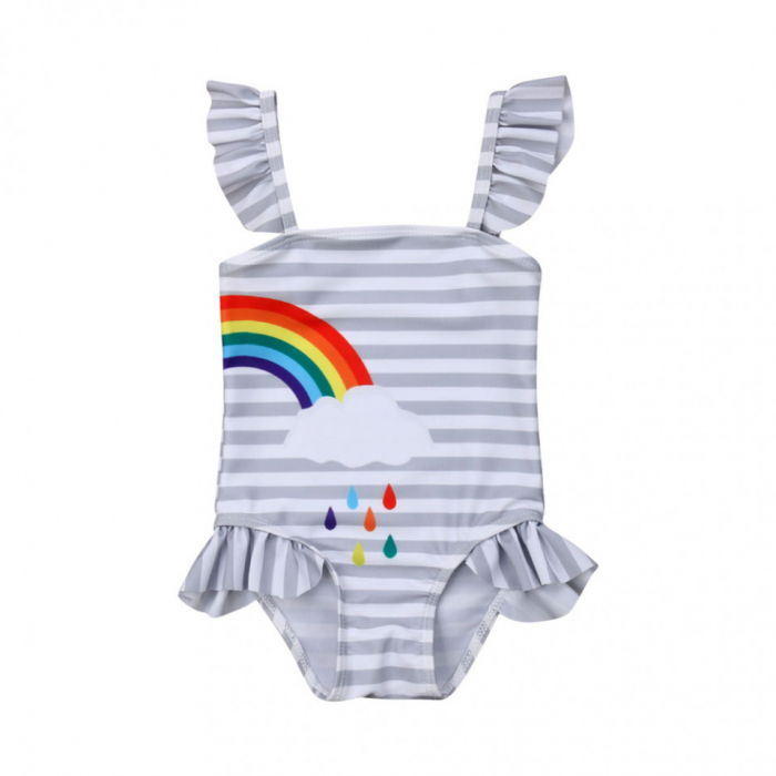 Costum de baie - curcubeu - gemene - imagine produs HeiBebe.ro [2]