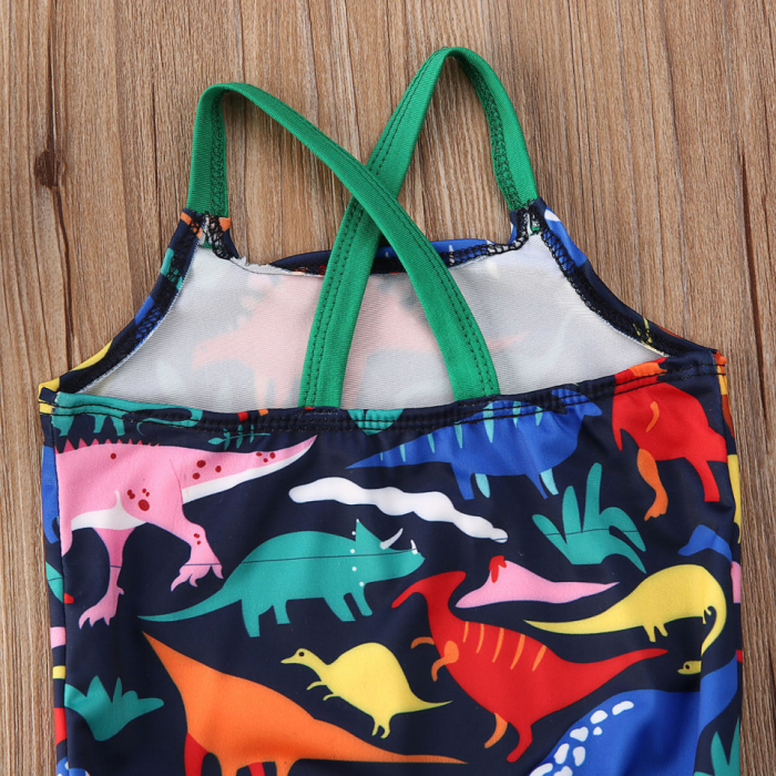 Costum de baie dinozauri colorati - imagine produs HeiBebe.ro [3]