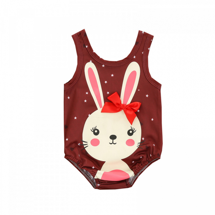 Costum de baie iepuri cu fundita - imagine produs HeiBebe.ro [10]
