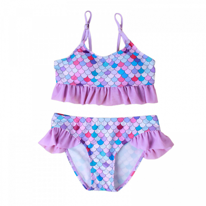 Costum de baie sirena cu solzi - imagine produs HeiBebe.ro [1]