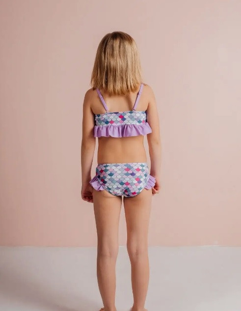 Costum de baie sirena cu solzi - imagine produs HeiBebe.ro [3]