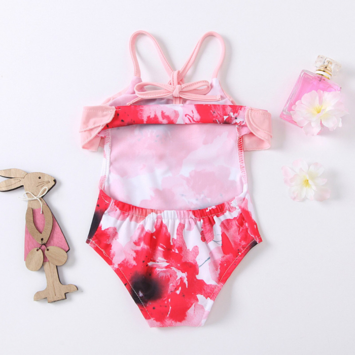 Costum de baie trandafir - imagine produs HeiBebe.ro [2]