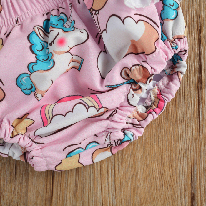 Costum de baie unicorni din 2 piese - imagine produs HeiBebe.ro [4]