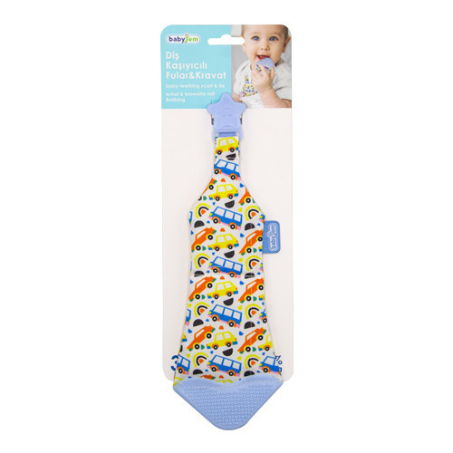 Cravata bebelusi cu accesoriu de dentitie babyjem - imagine produs HeiBebe.ro [9]