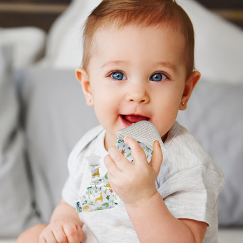 Cravata bebelusi cu accesoriu de dentitie babyjem - imagine produs HeiBebe.ro [3]
