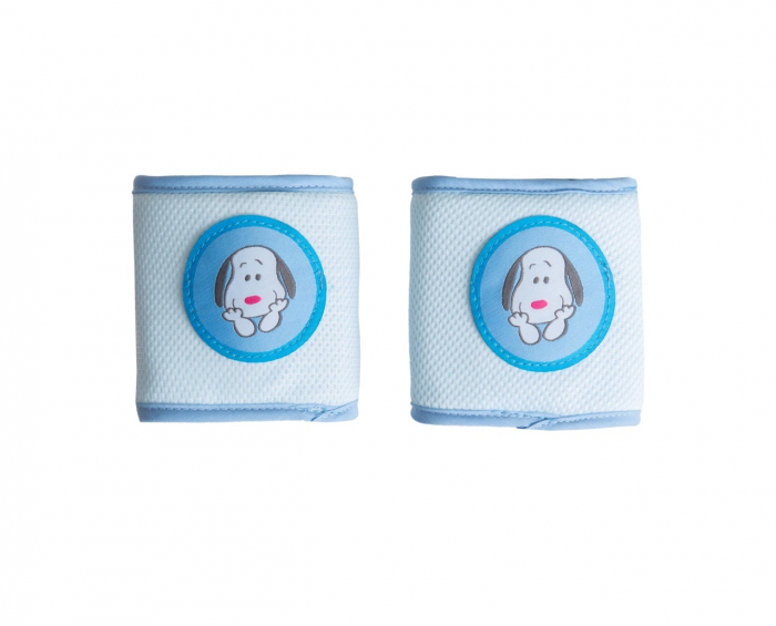 Genunchiere de protectie pentru bebelusi babyjem, bleu - imagine produs HeiBebe.ro [2]
