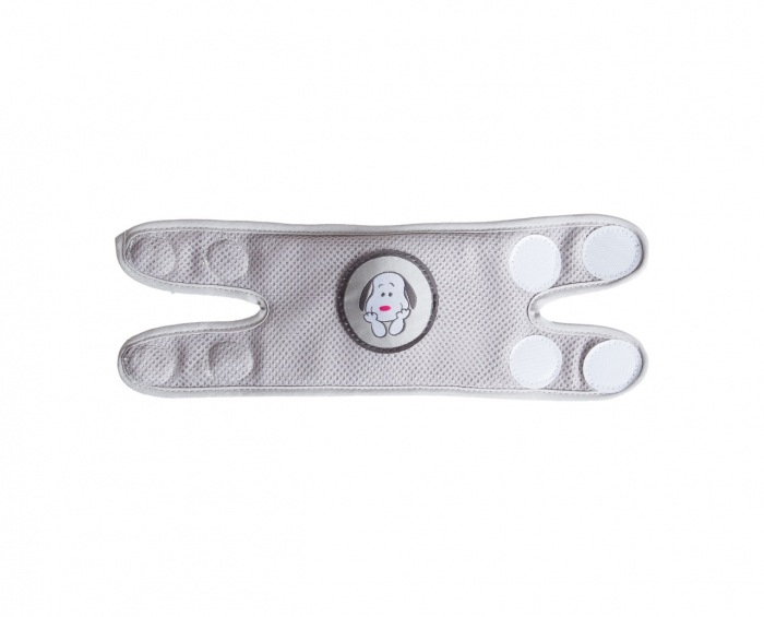 Genunchiere de protectie pentru bebelusi babyjem, gri - imagine produs HeiBebe.ro [3]