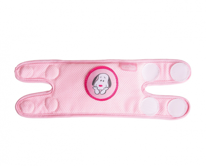 Genunchiere de protectie pentru bebelusi babyjem, roz - imagine produs HeiBebe.ro [3]
