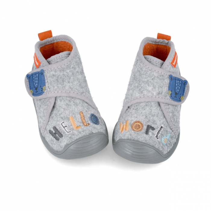 Incaltaminte de interior biomecanics zapatilla la world, gri) - imagine produs HeiBebe.ro [8]