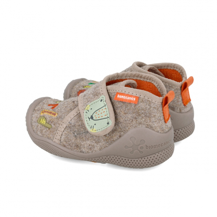 Incaltaminte de interior biomecanics zapatilla la world, maro) - imagine produs HeiBebe.ro [5]