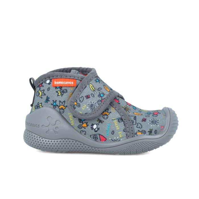 Incaltaminte de interior biomecanics zapatilla my family, gri) - imagine produs HeiBebe.ro [2]