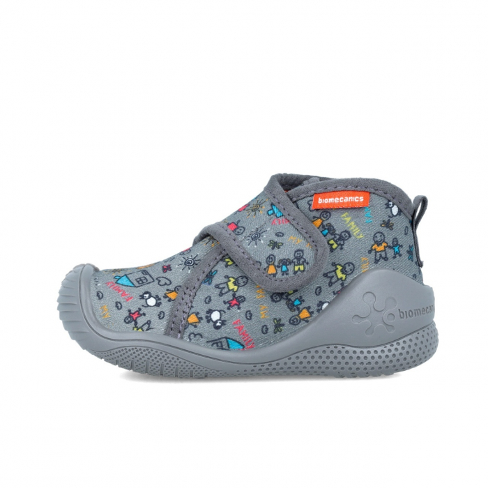 Incaltaminte de interior biomecanics zapatilla my family, gri) - imagine produs HeiBebe.ro [4]