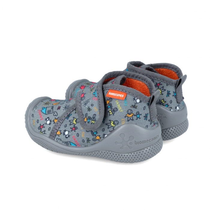 Incaltaminte de interior biomecanics zapatilla my family, gri) - imagine produs HeiBebe.ro [3]
