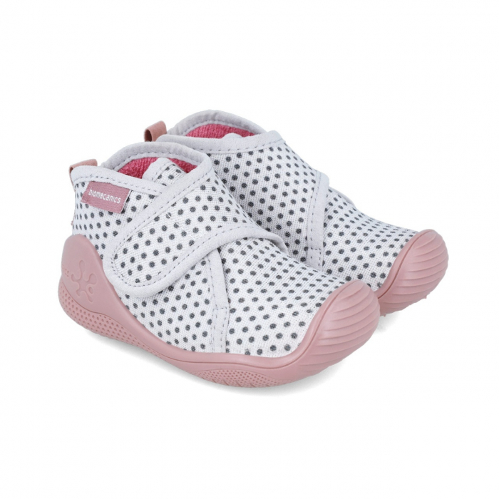 Incaltaminte de interior biomecanics zapatilla topos, albi) - imagine produs HeiBebe.ro [1]