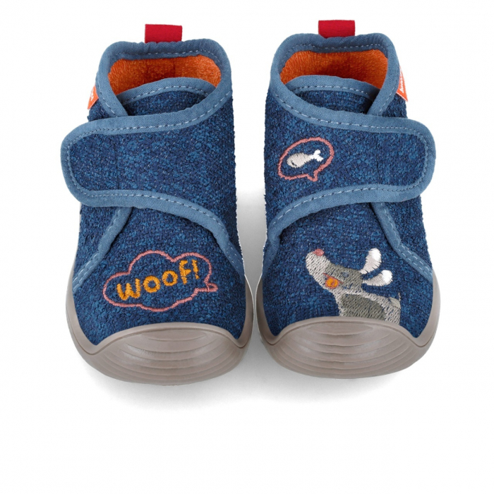 Incaltaminte de interior biomecanics zapatilla woolf, azul) - imagine produs HeiBebe.ro [6]