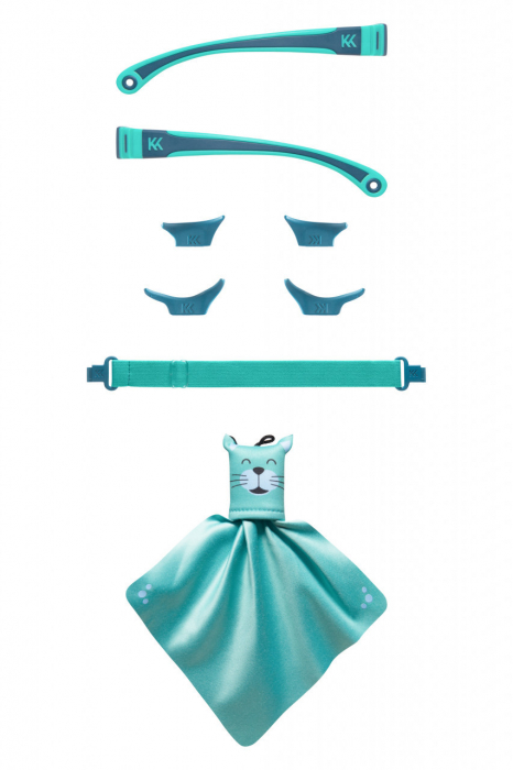 Kit accesorii pentru ochelari de soare mokki click&change, bleu - imagine produs HeiBebe.ro [2]