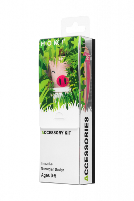 Kit accesorii pentru ochelari de soare mokki click&change, roz - imagine produs HeiBebe.ro [2]