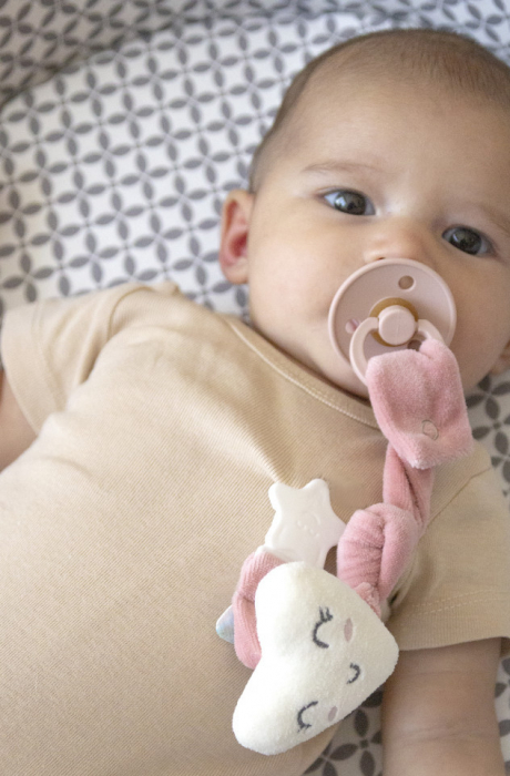 Lant pentru suzeta din material textil cu steluta babyjem - imagine produs HeiBebe.ro [4]