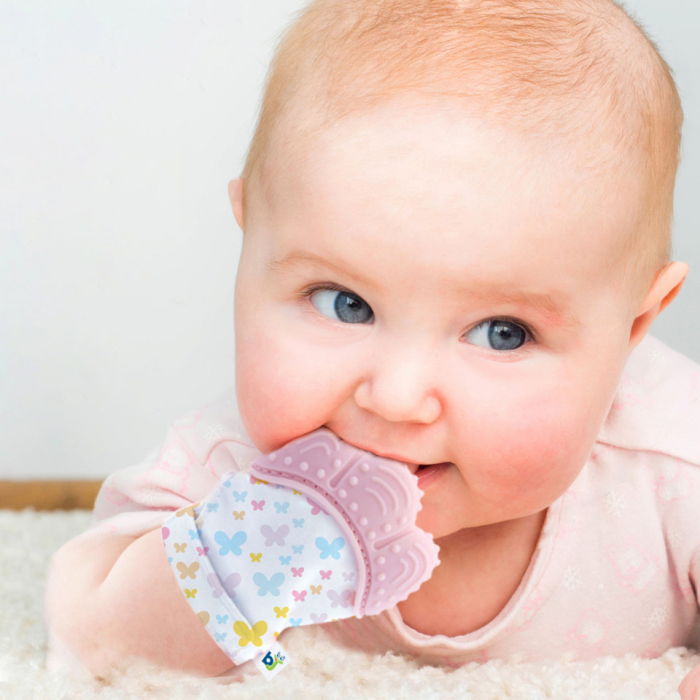 Manusa bebelusi pentru dentitie butterfly babyjem - imagine produs HeiBebe.ro [9]