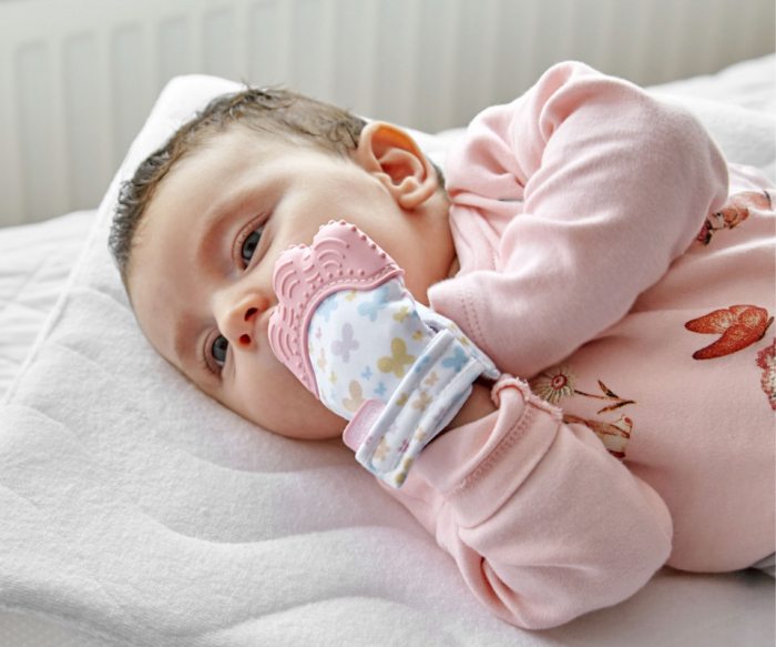 Manusa bebelusi pentru dentitie butterfly babyjem - imagine produs HeiBebe.ro [8]
