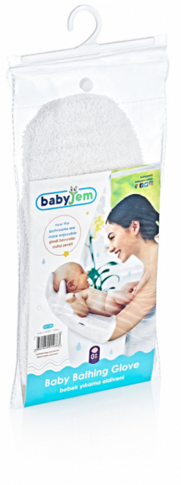 Manusa pentru baita white babyjem - imagine produs HeiBebe.ro [5]
