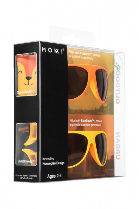 Ochelari de soare pentru copii mokki click & change, protectie uv, galben, 2-5 ani, set 2 perechi - imagine produs HeiBebe.ro [3]
