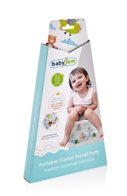 Olita pliabila/portabila pentru calatorie babyjem carton travel potty - imagine produs HeiBebe.ro [4]