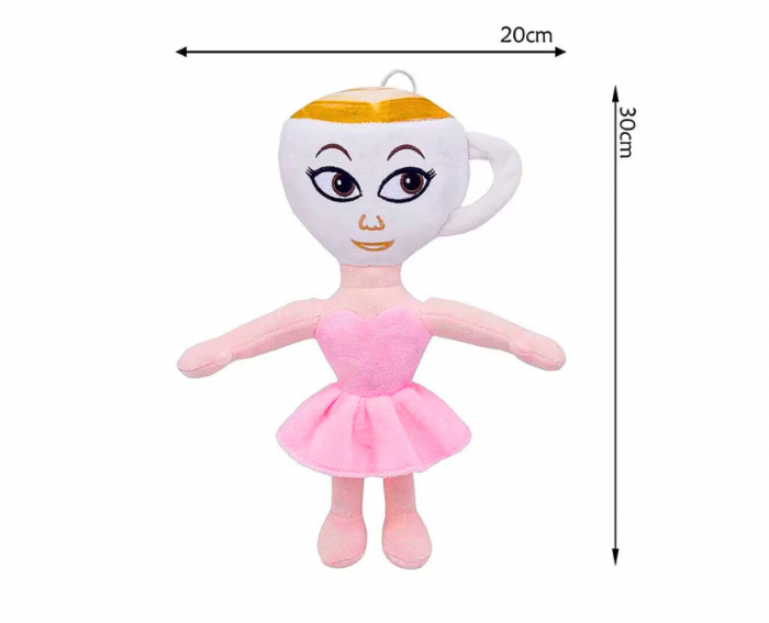 Papusa de plus Ballerina Cappuccina – Eleganta, Moale si Irezistibila [2]