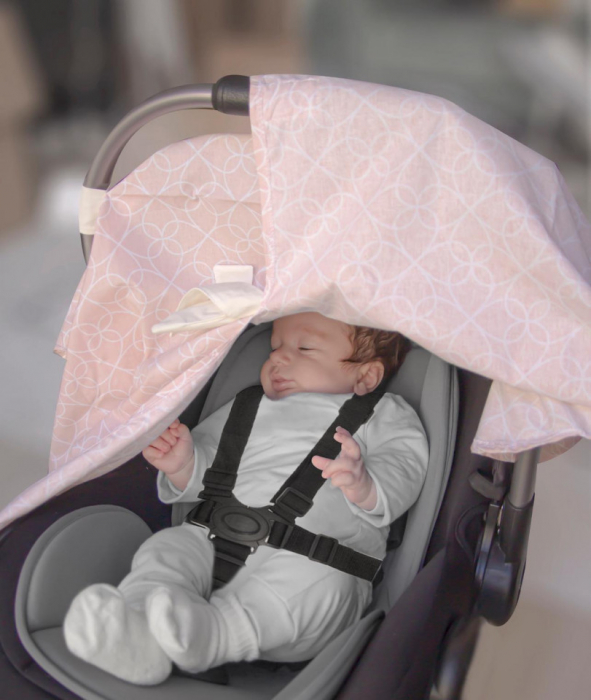 Protectie soare pentru scaun auto 0-13 kg - imagine produs HeiBebe.ro [2]