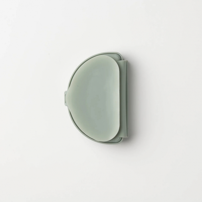 Recipient diversificare hrana bebelusi miniware silifold, 100% din silicon alimentar, sage - imagine produs HeiBebe.ro [3]