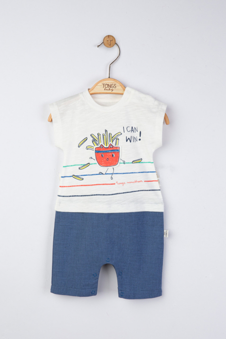 Salopeta de vara pentru bebelusi marathon, tongs baby - imagine produs HeiBebe.ro [2]